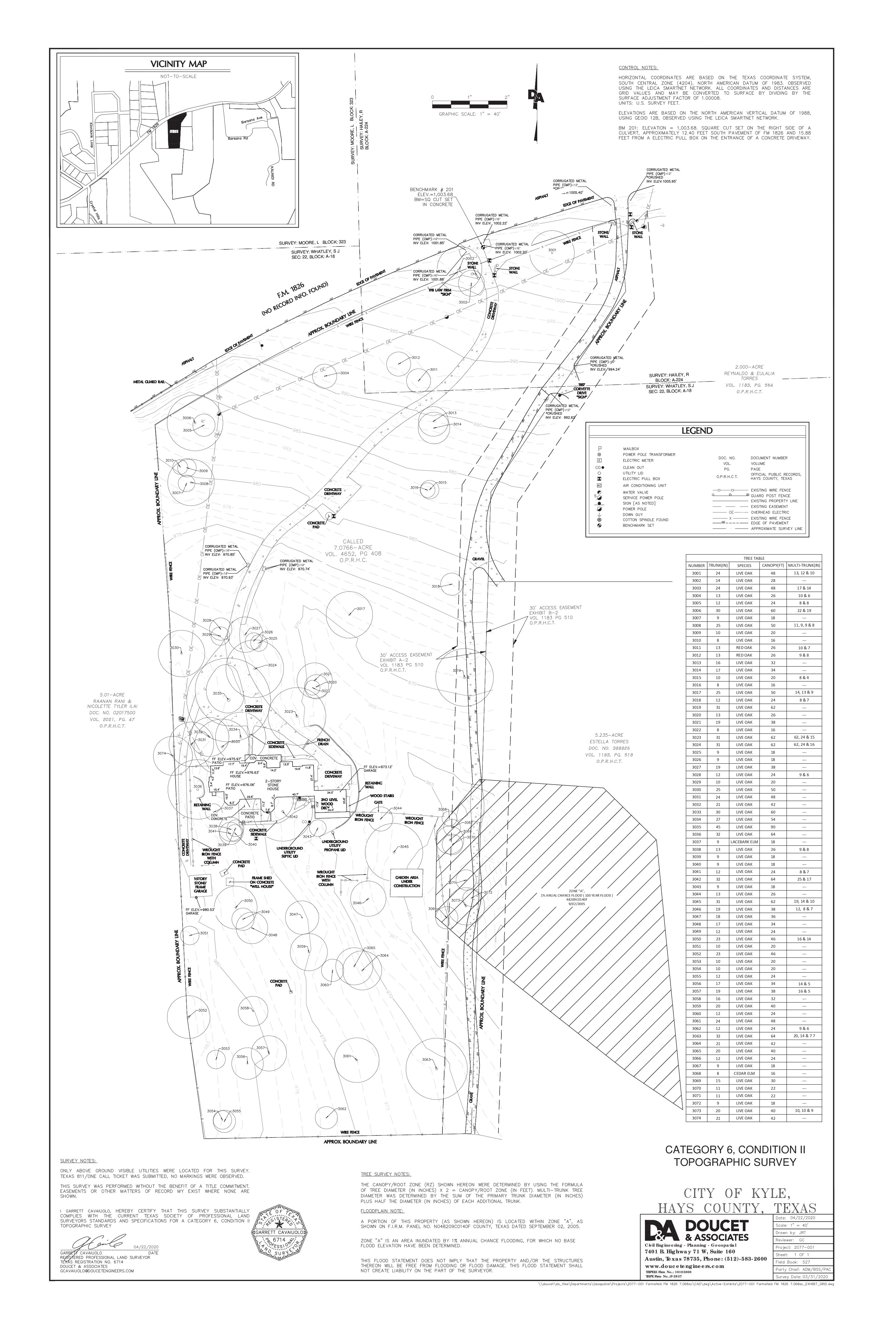 Tree & Topo Survey